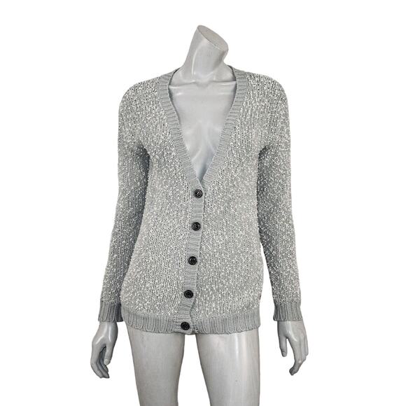 Moussy for Japanese market Women's Knit Cardigan Sweater in Gray - Picture 7 of 11